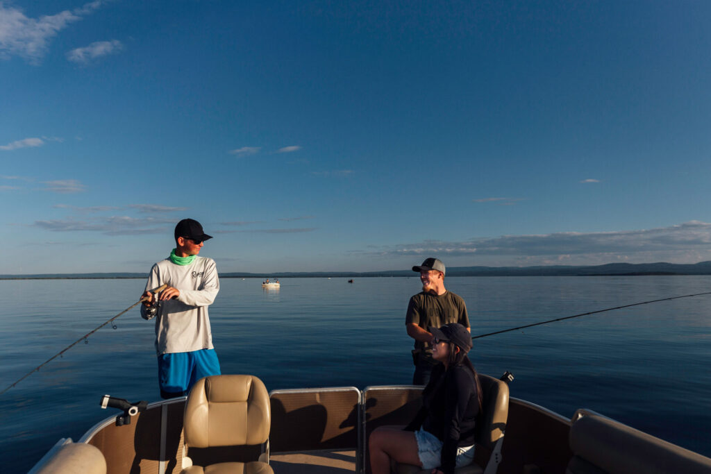 Connect with nature (and catch a nice walleye) with this